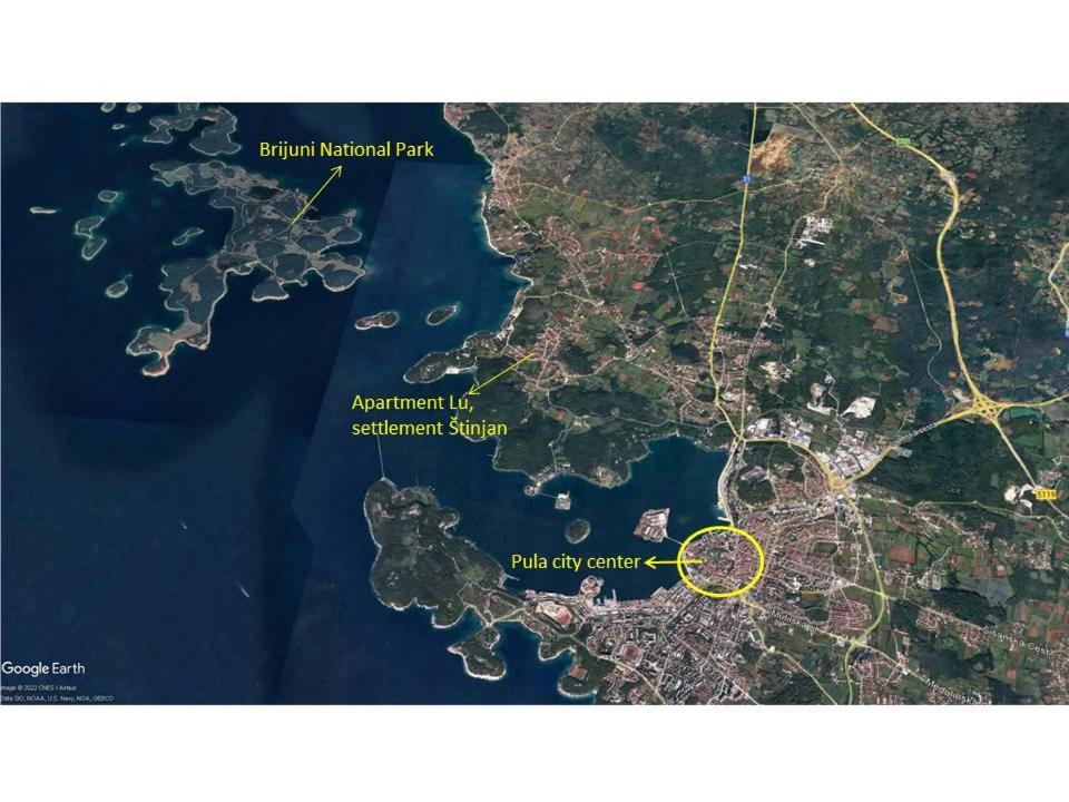 Apartment Lu, Štinjan - Pula Bagian luar foto